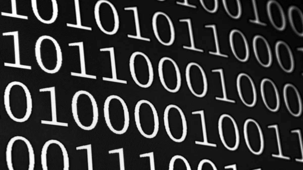 binary code digital technology