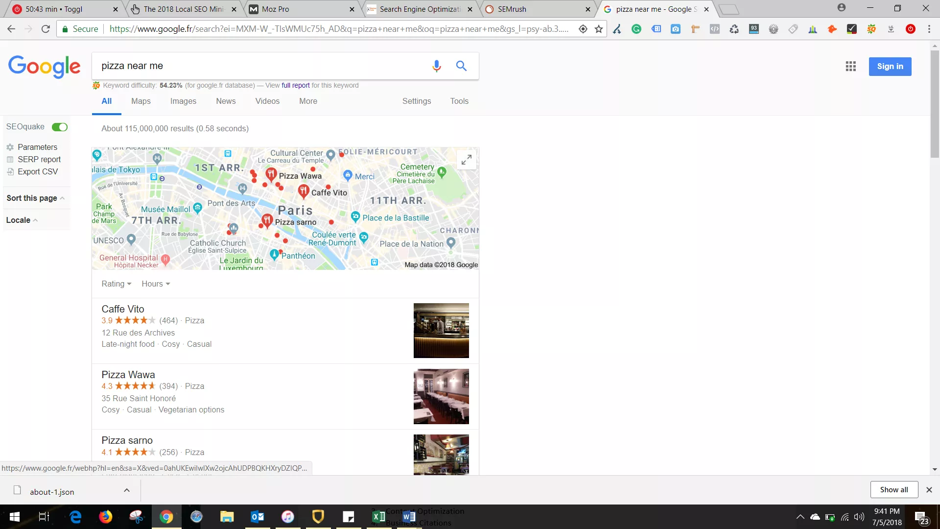 local seo guide snack pack