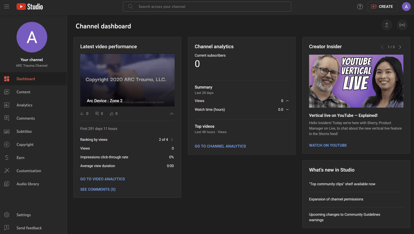YouTube Chapters step 1